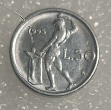 MONETA PICCOLA 50 LIRE II TIPO