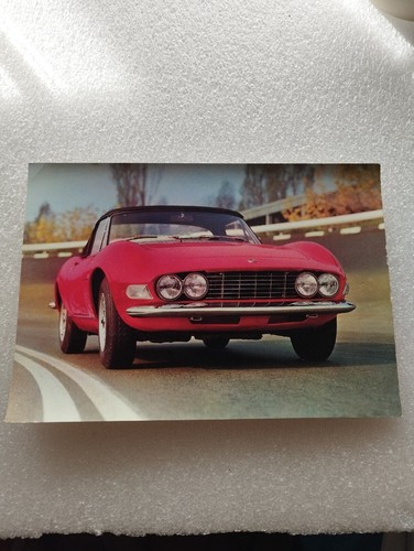 Fiat dino spider cartolina - spider,