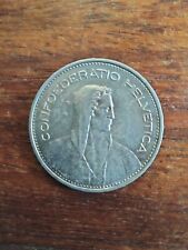 Svizzera 1932 Cinque Franchi