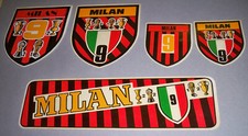 LOT OF 5 STICKERS MILAN YEARS