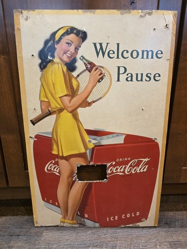 Insegna cartone coca cola - insegna,