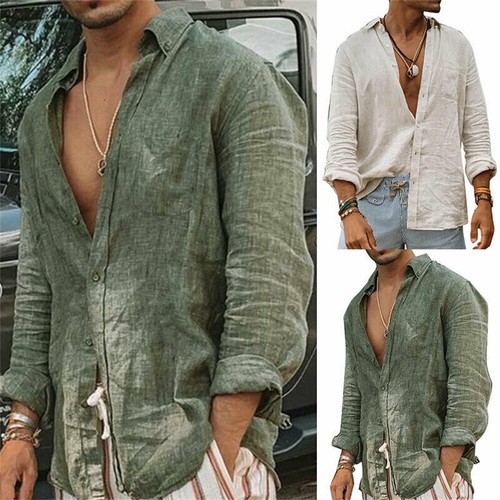 Camicia uomo cotone - , manica
