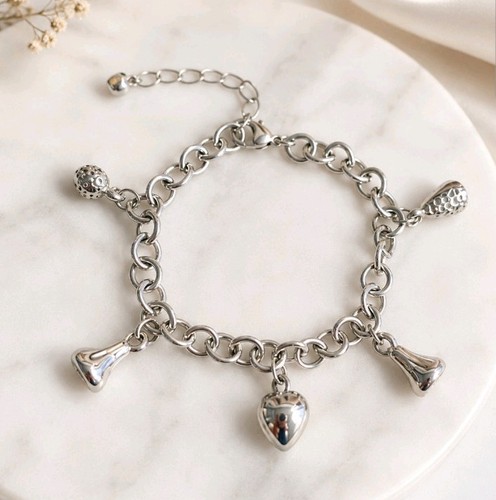 Bracciale donna catena argento - catena,