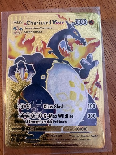 Carta charizard vmax - charizard,