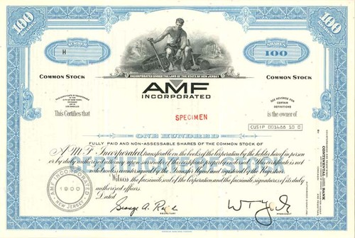 Amf incorporated american - amf,