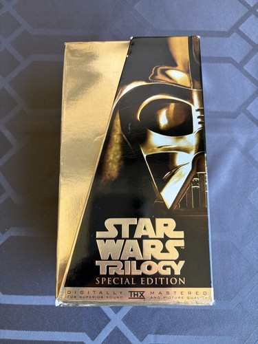 Star wars vhs trilogy - star, wars-vhs
