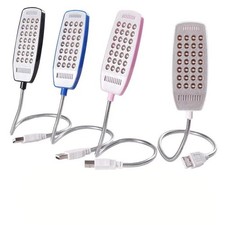 Luce notturna nera USB 28LED