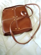 Borsa donna vintage artigianale in cuoio