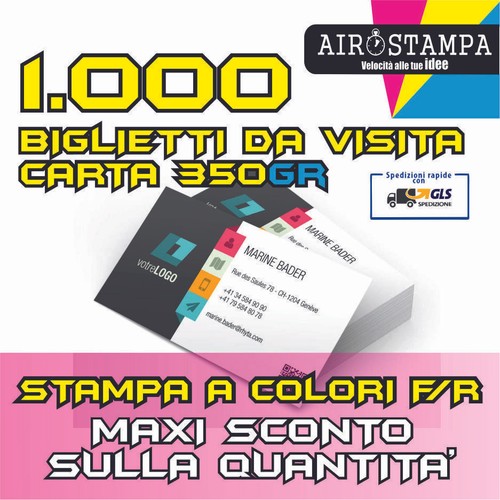 Stampa 1000 biglietti - stampa,