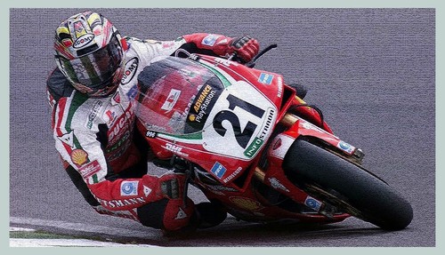Troy bayliss stampa tela - ,