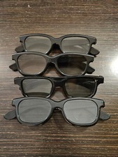 Occhiali 3D - Real D 3D - Neri - 4 paia
