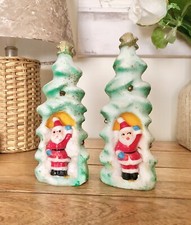 2x Candele cera Babbo Natale