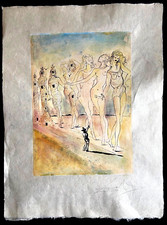 Salvador Dali 1969 acquaforte