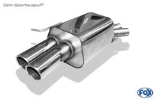 FOX Acciaio Inox Scarico