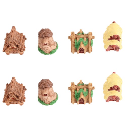 Statuette mini case da - ,