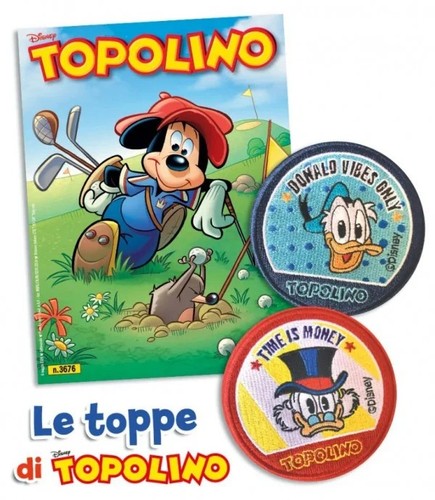 Topolino toppe - +, di