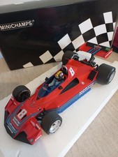 MINICHAMPS 1/18 - BRABHAM BT45C - C. PACE - 1977 - MODELLO PARI AL NUOVO  