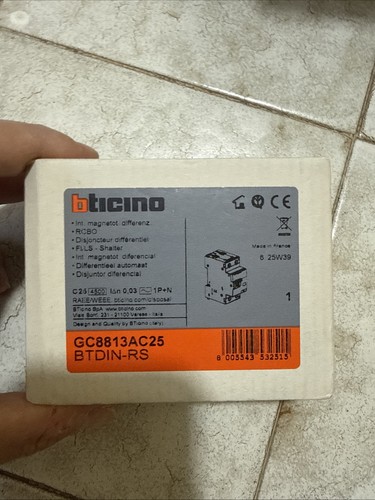 Magnetotermico 25a gc8813ac25 - 25a,