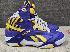 Vintage Reebok Retro Pump Shaq Attack LSU Uomo Taglia 10,5