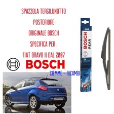 SPAZZOLA TERGILUNOTTO POSTERIORE FIAT BRAVO DAL 2007 SPECIFICA ORIGINALE BOSCH