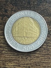 1996 Italy Italian 500 Lire