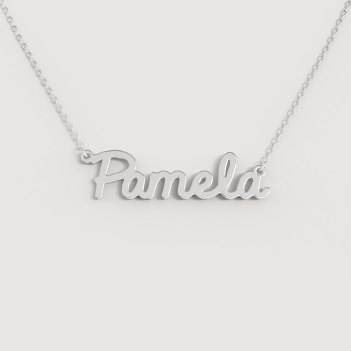 Collana nome donna acciaio - donna,
