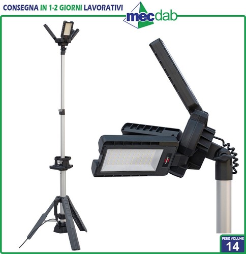 Faro led cantiere - da, 100w