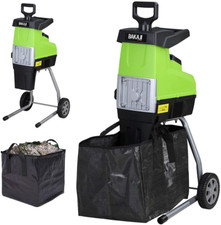 Biotrituratore Elettrico Tritafoglie Potenza 2800W Trituratore Foglie Rami E Com