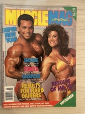 MuscleMag International Bodybuilding Magazine November 1989 ( Box C )