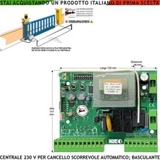 SCHEDA COMANDO CANCELLO