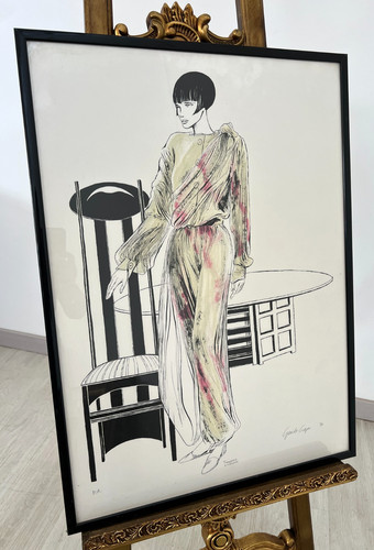 Litografia guido crepax - litografia,