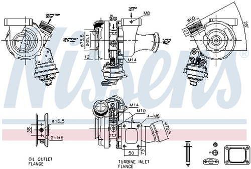 Nissens caricatore factory - caricatore, **