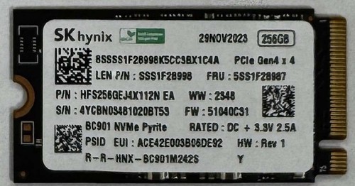 Hynix ssd 256gb - ssd,