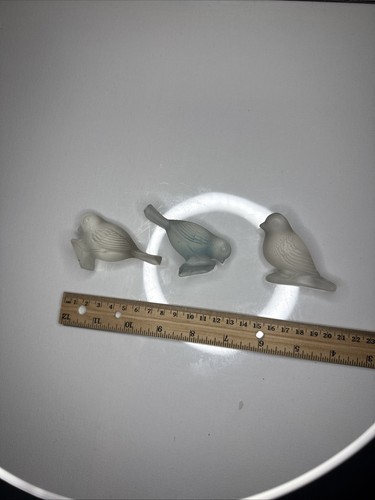 Lot vintage frosted satin - lot,