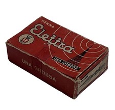 Scatola di Pennini Antichi Elettra N.8 Dorate e Non Punte Assortite: Sole,Obbina