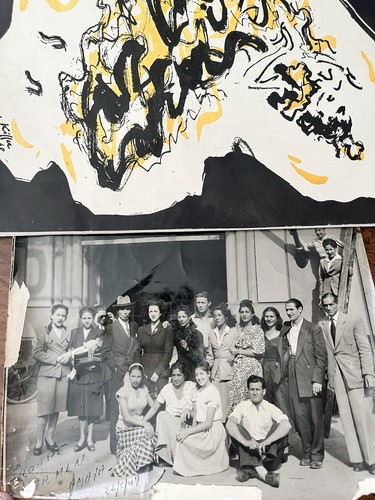Autographe troupe carmen amaya - carmen,