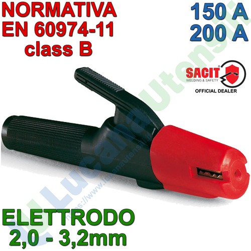 Pinza porta elettrodo - porta, 200a