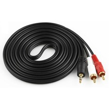 Mini spina 3,5 mm jack a 2 RCA
