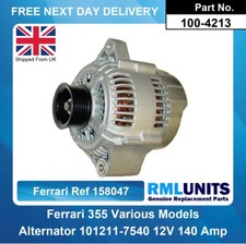 Alternatore Per Ferrari F355