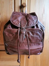 * Zaino vintage in pelle