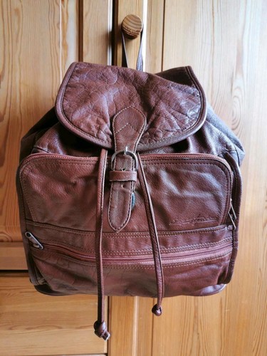 Zaino vintage in pelle - *,