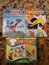 Topomistery 1 + Pippo Super mondiale 1 + Tascabilone 9 - Walt Disney