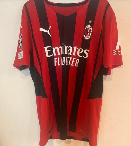 Maglia milan match worn - maglia,