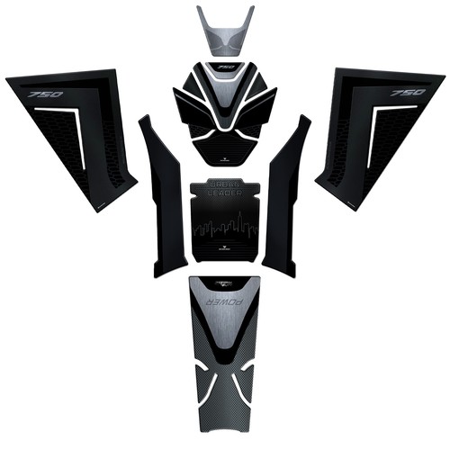 Kit serbatoio adesivi - serbatoio, 3d