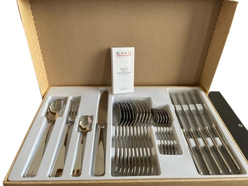 Set posate in acciaio - set,