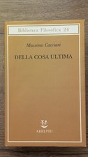 massimo cacciari della cosa