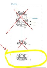 Canon EF 200-400mm F/4.0 L IS USM obiettivo 1.4X stabilizzatore d'immagine IS parti CY3-2314