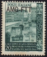 TRIESTE ZONA A AMG-FTT 1949 -