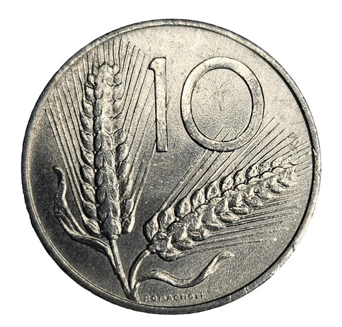 1979 italy lire coin - -, 10