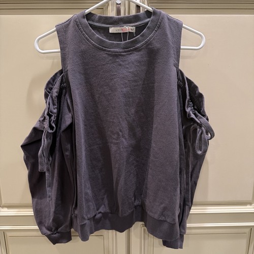 Felpa con spalle aperte - , grigio